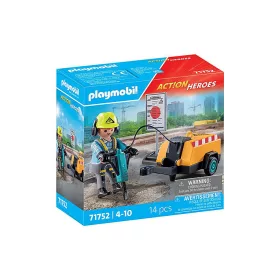  Playmobil Građevinski radnik s pneumatskim čekićem 71752
