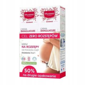   Mustela Maternity Krem protiv strija 3-u-1, 2x250ml - Paket za trudnice i mame