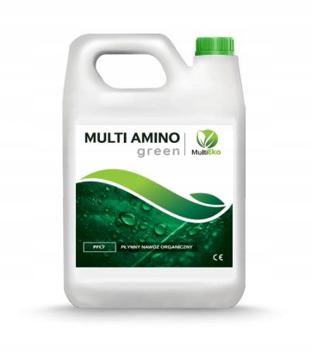 Folijarno gnojivo s aminokiselinama za jačanje otpornosti biljaka Multi Amino green 5L