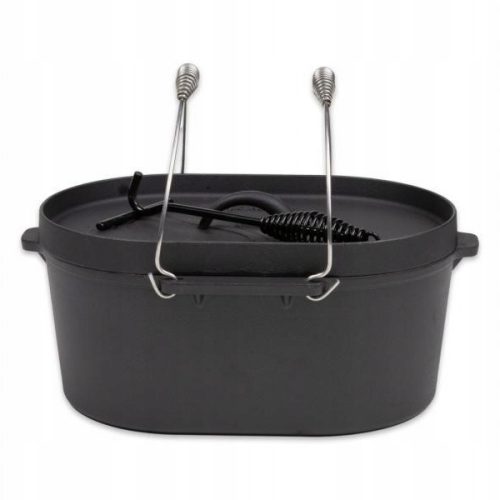  LIJEVANI PEKAČ WILD EMBERS 9 L - DUTCH OVEN KAWMET OUTDOOR