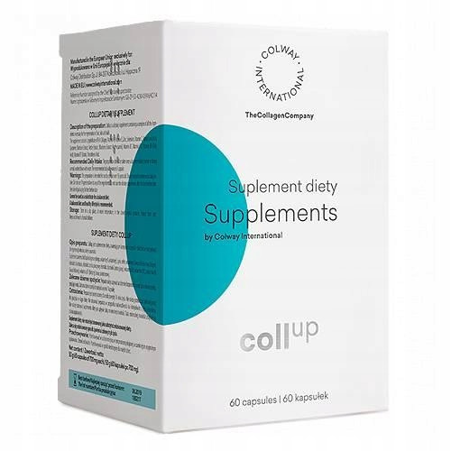 COLWAY Collup - Kolagen s Vitaminom C i Ostalim Važnim Nutrijentima, 60 Kapsula