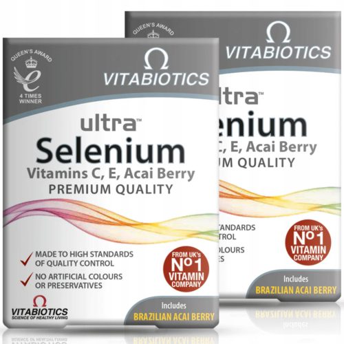 Ultra Selen s vitaminima C, E i acai bobicama - 30 tableta za svakodnevnu upotrebu