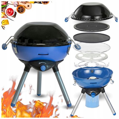 Sklopivi roštilj za kampiranje Turbo Grill 400 Moc Palnika 2000W
