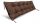  3M jastuk 120 x 40 x 10 smeđi