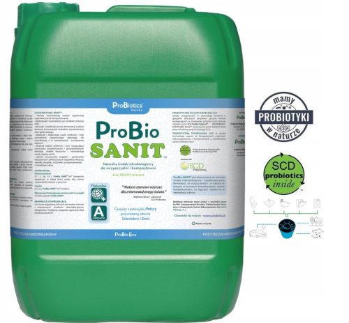 ProBio Sanit Biološki pripravak za septičke jame i pročistače kućnih otpadnih voda 20l