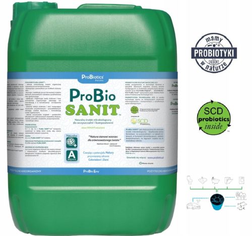 ProBio Sanit Biološki Preparat za Septičke Jame i Kućne Očišćivače 10l