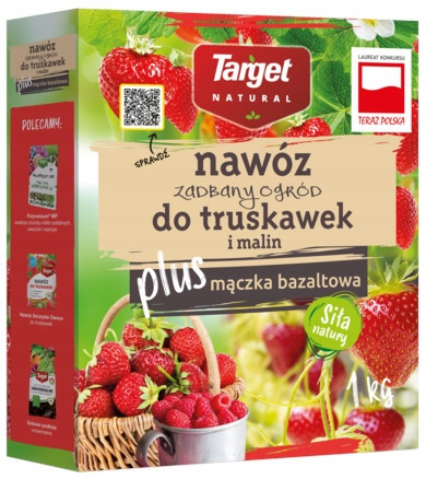  Prirodno gnojivo za jagode i maline sa granuliranim bazaltnim brašnom Target 1kg