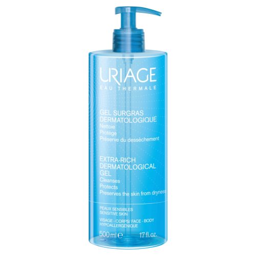 URIAGE Eau Thermale Extra-Rich Dermatološki Gel - Nježni Čistilni Gel 500ml