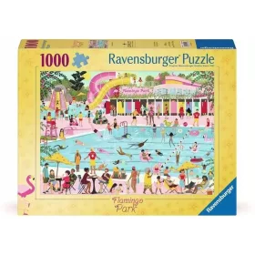  Ravensburger 1000 Park Flamingo slagalica