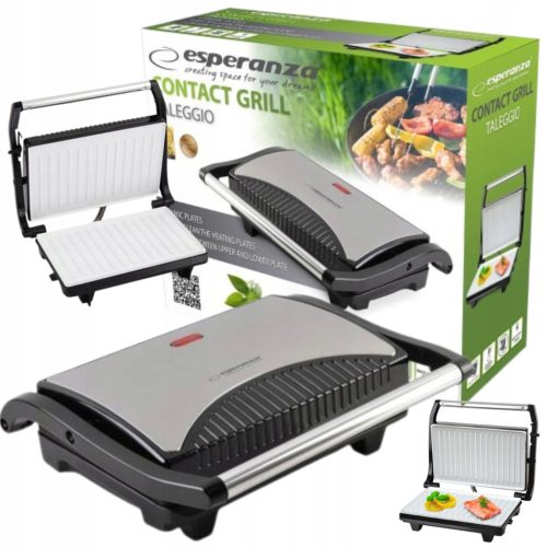  ELEKTRIČNI SKLOPIVI GRIL KERAMIČKI PANINI MAKER SKLOPIVI
