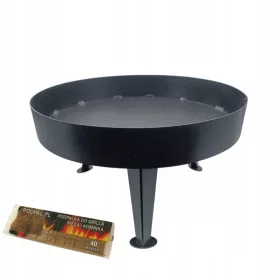    VRTNO LOŽIŠTE 40CM mini METALNO OTPORNO NA TOPLINU + GRATIS