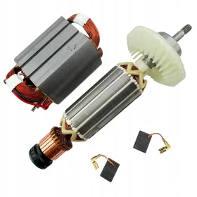    ROTOR MAKITA 9557HN 9557NB 9558HN 9558NB 9558NBR ležajevi statora četkice
