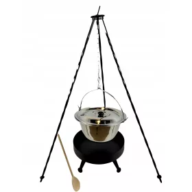  Inox kazan 10 + poklopac KAMIN 40 cm