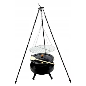  Roštilj 120 cm, ložište 40, rešetka 40 cm, kotlić 8 P