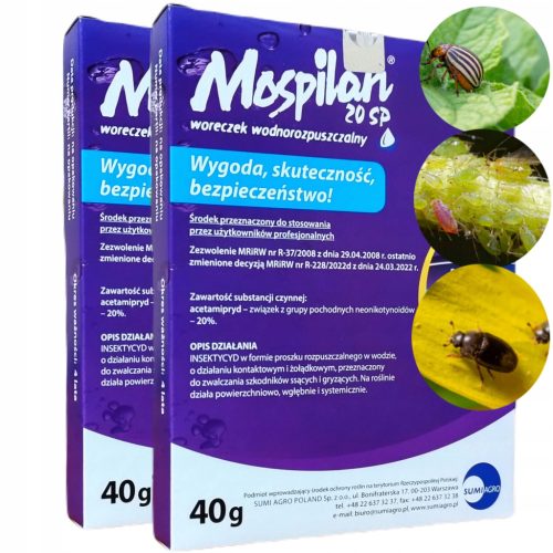 Mospilan 20 SP – Visoko učinkovit insekticid u prahu za zaštitu biljaka