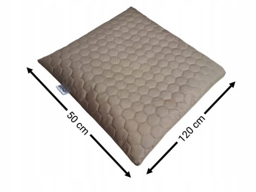  VODOOTPORNI PROŠIVANI VRTNI JASTUK RAVNI MED-HEXAGON 50x120 bež