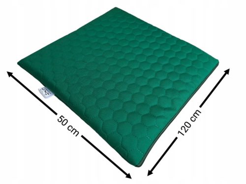  VODOOTPORNI PROŠIVANI VRTNI JASTUK RAVNI MED-HEXAGON 50x120 zeleni