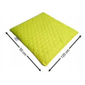    VODOOTPORNI PROŠIVANI VRTNI JASTUK FLAT HONEY - HEXAGON 50x120 žuta