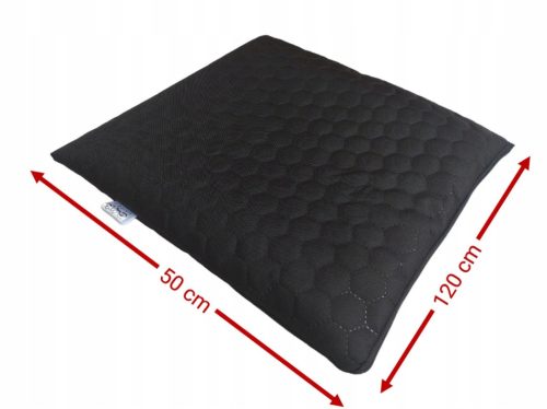 VODOOTPORNI PROŠIVENI VRTNI JASTUK FLAT HONEY - HEXAGON 50x120 crni
