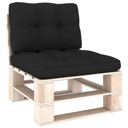  VidaXL Jastuk 60 x 60 x 1 crni