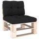  VidaXL Jastuk 60 x 60 x 1 crni