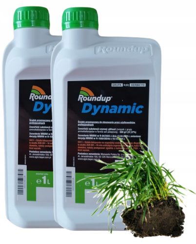 Roundup Dynamic 613 SL - Najjači Herbicid za Uništavanje Korova 2x1l