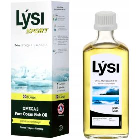 Lýsi Sport Omega-3 Čisto Ulje iz Oceana, Limun 240 ml