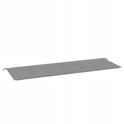  Jastuk za vrtnu klupu, siva, 150x50x3 cm,