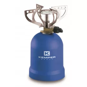 Kemper plinski štednjak s 1200 watta plavim detaljima