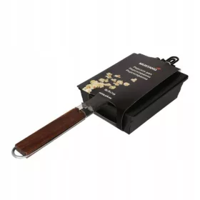   MUSTANG OUTDOOR Posuda za kokice na otvorenom s produženim ručkom za korištenje na otvorenom plamenu