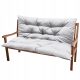  JASTUK ZA SOFU KLUPU PALETE SVIJETLO SIVA 150X100CM