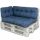  Bituxx jastuk 120 x 120 x 18 sivi