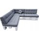  Jastuci za tri PALETE set od 8 kom 120 X 80 sivi RAVNI NASLONI