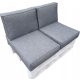  Jastuci za JEDNU EURO PALETU set od 4 kom 80 X 60 SILVER