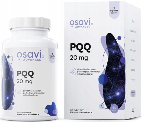 Osavi PQQ Advanced 20 mg - Suplement za zaštitu i regeneraciju stanica, 60 kapsula