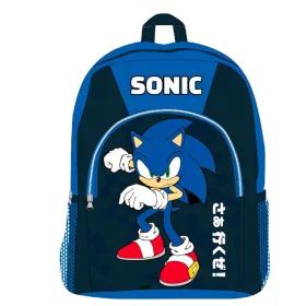   Dječji ruksak Sonic the Hedgehog s džepom na patentni zatvarač