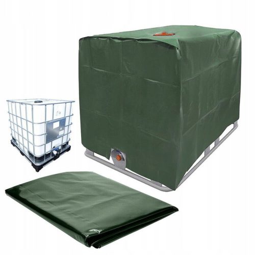 Pokrov za IBC spremnik / Vodeni pokrov - 1000 L - Zelen
