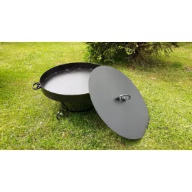  KOVANO Vrtno Jama Za Roštilj 80CM + Poklopac