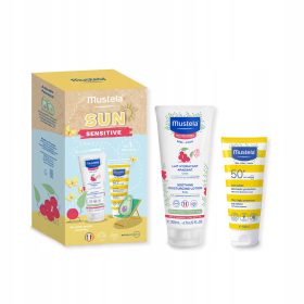   Mustela Sun Sensitive: Mlijeko za Sunčanje SPF 50+ i Mlijeko za Tijelo za Vrlo Osjetljivu Kožu