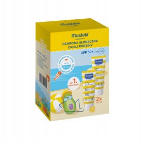   Mustela SUN Set - Zaštita od sunca za cijelu obitelj SPF50+ 2x100ml