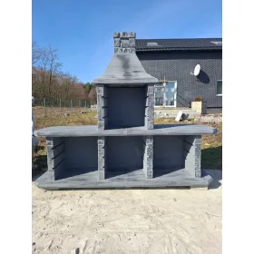  Betonski roštilj armirani kamin VELIKI I LIJEP