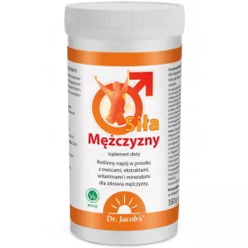   Dr. Jacob's Siła Mężczyzny 350g - Suplement Dla Mężczyzn Za Povećanu Vitalnost
