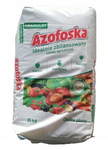 Azofoska Granulat 25 kg - Multifunkcionalno Gnojivo za Sve Vrste Biljaka