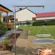  VRTNI ROŠTILJ INOX DIZALICA + REŠETKE 50 I 80 CM + INOX KOLUT