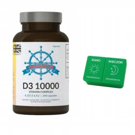   Navigator Kompleks Vitamina D3 10000 IU - 240 Kapsula s Prirodnim Sastojcima