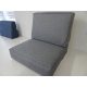  Polu PALLET jastuci set od 2 komada 60 x 60 Silver 23