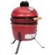  Greatstore Garden Grill and Smoker 2 u 1 Keramički Kamado 56 cm Red