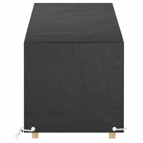 Vodootporne Navlake za Vrtne Ležaljke 205x75x40/70 cm, Crne