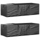 Torba za pohranu vrtnih jastuka 135x40x55 cm, PE, crna