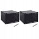 2x Vodootporne Navlake za Vrtne Garniture 122x112x98 cm